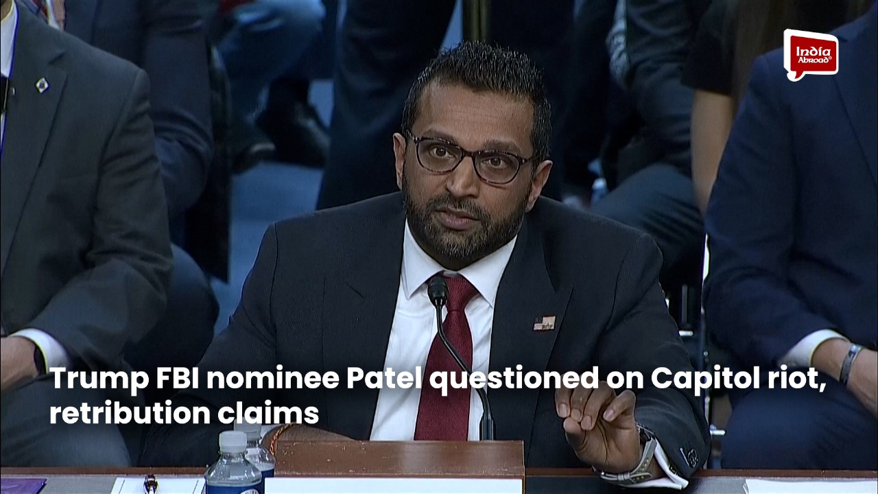 Trump FBI nominee Patel questioned on Capitol riot, retribution claims